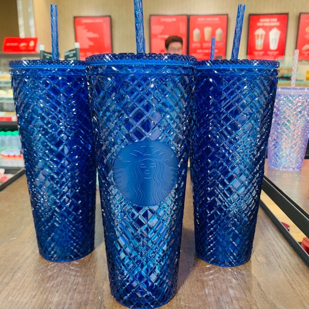 Starbucks Crystal Blue Azure / Blue Azure venti cup